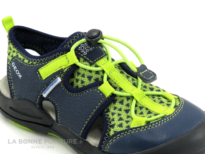 Geox KYLE J92E1B - Lime - Bleu - Nu-pieds GARCON 5 Geox KYLE J92E1B - Lime - Bleu - Nu-pieds GARCON – Image 5