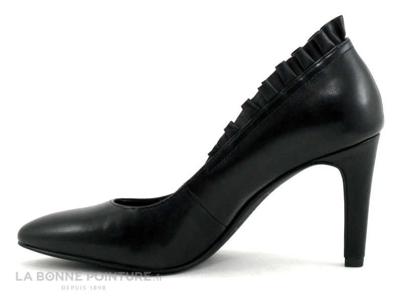Tamaris 1-22441-21 - Noir - Fronces - Escarpin Talon Haut 3 Tamaris 1-22441-21 - Noir - Fronces - Escarpin Talon Haut – Image 3