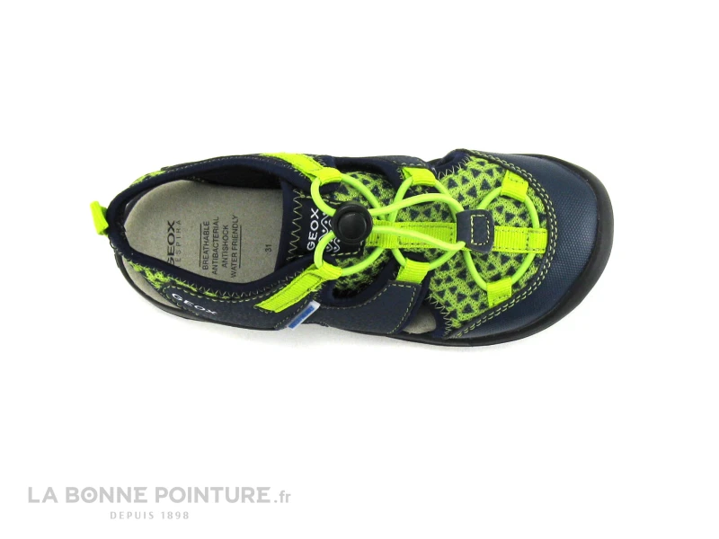 Geox KYLE J92E1B - Lime - Bleu - Nu-pieds GARCON 6 Geox KYLE J92E1B - Lime - Bleu - Nu-pieds GARCON – Image 6