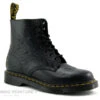 Dr. Martens Dr Martens 1460 FLAMES Black 27028001 - Flame Polished Smooth - Boots