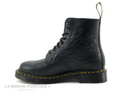 Dr. Martens Dr Martens 1460 FLAMES Black 27028001 - Flame Polished Smooth - Boots -France Chaussure Soldes 2024 cd24607c73b9e66c561f35ea11d5d5ef img 5429.jpg 166206