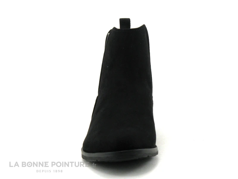 Marco Tozzi 2-25321-35 Black Uni - Boots Velours Noir 2 Marco Tozzi 2-25321-35 Black Uni - Boots Velours Noir – Image 2