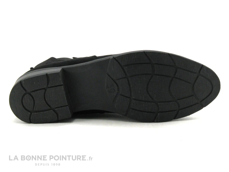 Marco Tozzi 2-25321-35 Black Uni - Boots Velours Noir 7 Marco Tozzi 2-25321-35 Black Uni - Boots Velours Noir – Image 7