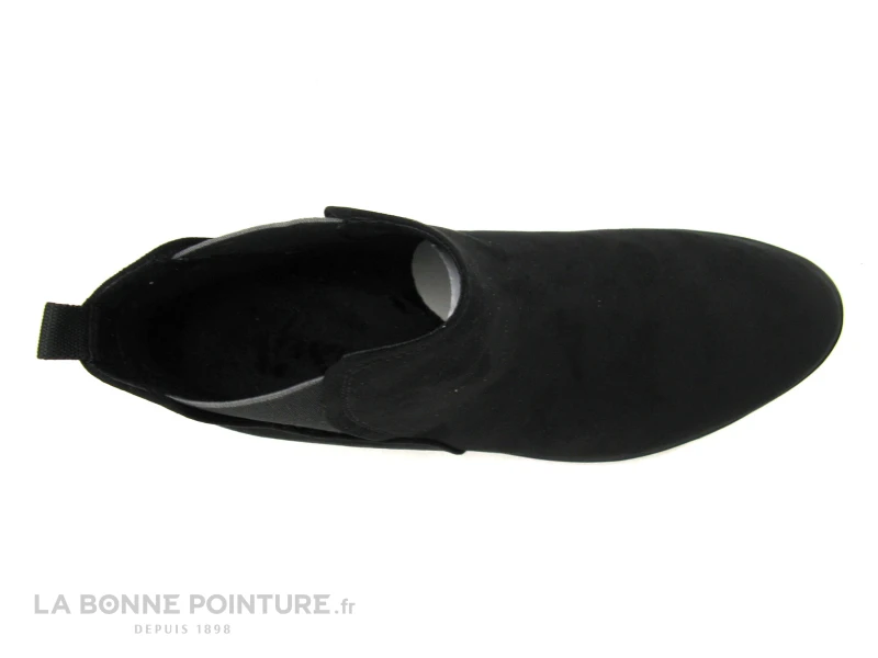 Marco Tozzi 2-25321-35 Black Uni - Boots Velours Noir 6 Marco Tozzi 2-25321-35 Black Uni - Boots Velours Noir – Image 6