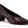 Marco Tozzi 2-22430-35 Bordeaux Croco - Escarpin Pointu