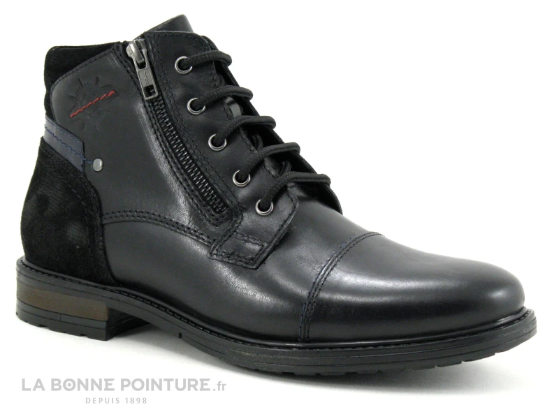 Point D Orgues FORY Noir - Boots Homme - 2 Fermetures Eclair 5 Point D Orgues FORY Noir - Boots Homme - 2 Fermetures Eclair – Image 5