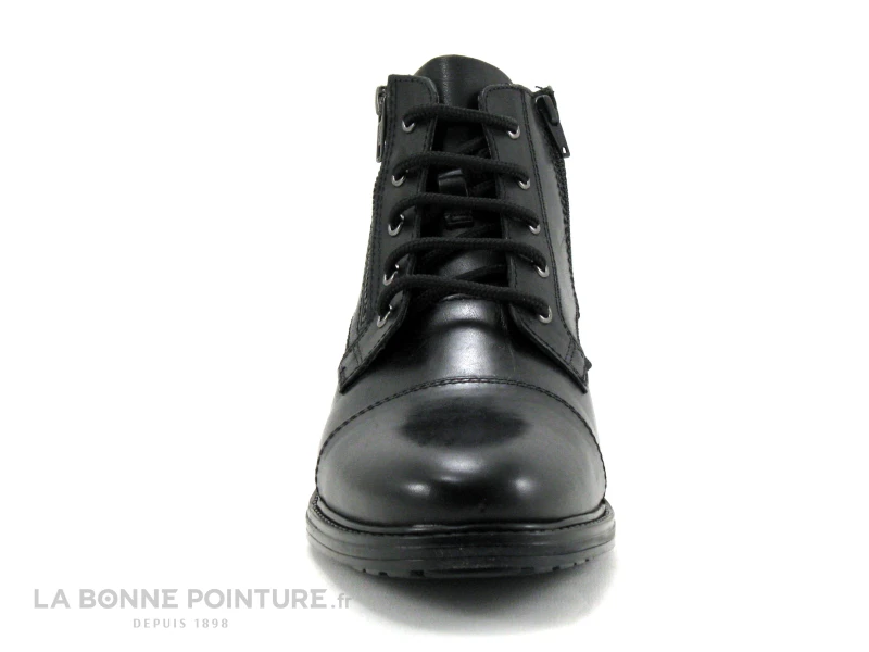 Point D Orgues FORY Noir - Boots Homme - 2 Fermetures Eclair 2 Point D Orgues FORY Noir - Boots Homme - 2 Fermetures Eclair – Image 2