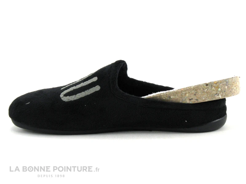 Koomac MAMORE Noir - Beau Gosse - Pantoufle Mule Homme 3 Koomac MAMORE Noir - Beau Gosse - Pantoufle Mule Homme – Image 3