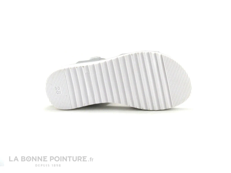 Biomodex 4345 Metal Glow Argent - Pois - Sandale Fille 4 Biomodex 4345 Metal Glow Argent - Pois - Sandale Fille – Image 4