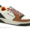 Champion ROYAL Nu Pop Low S21973 - Basket - Blanc Marron Orange