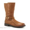 Lilybellule DALINA Caramel - Botte Fille Cuir Marron Clair