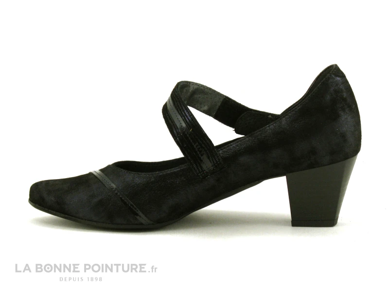 Geo Reino OLEPI - Bleu Marine Metallise - Escarpin Avec Bride 3 Geo Reino OLEPI - Bleu Marine Metallise - Escarpin Avec Bride – Image 3