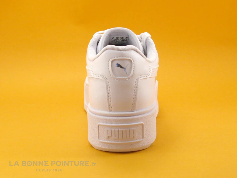 Puma KARMEN White - 384615B01 - Sneakers Blanches 4 Puma KARMEN White - 384615B01 - Sneakers Blanches – Image 4
