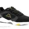 Kappa Brady 37157 A5S JW - Black Tan Grey - Basket Homme