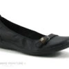 TBS MALINE Noir F7004 - Ballerine Femme En Cuir