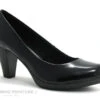 Marco Tozzi 2-22407-33 Black Patent - Escarpin Noir Verni