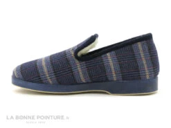 Ouf SOUFFLE Marine Carreaux - Charentaise Homme Fourree -France Chaussure Soldes 2024 cd24607c73b9e66c561f35ea11d5d5ef img 5843.jpg 154588