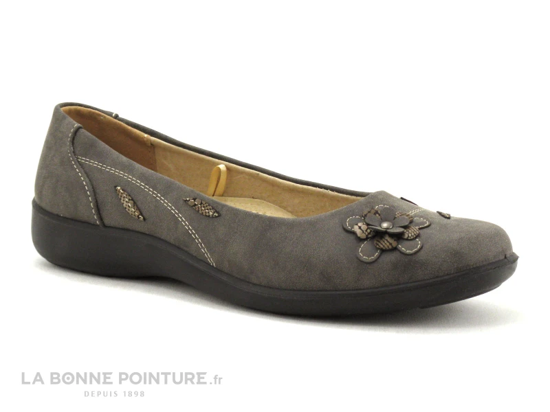 Sweet R 548-04-275-0 - Ballerine Femme Taupe 1 Sweet R 548-04-275-0 - Ballerine Femme Taupe