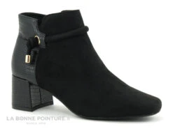 The Divine Factory QL4052 Noir - Bottines Femme