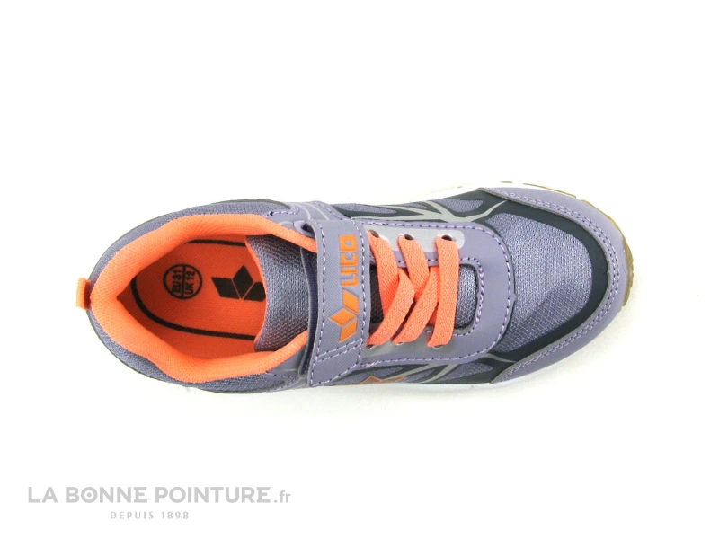 Lico SALFORD VS - Lilas - Saumon - 360929 - Basket Fille 6 Lico SALFORD VS - Lilas - Saumon - 360929 - Basket Fille – Image 6