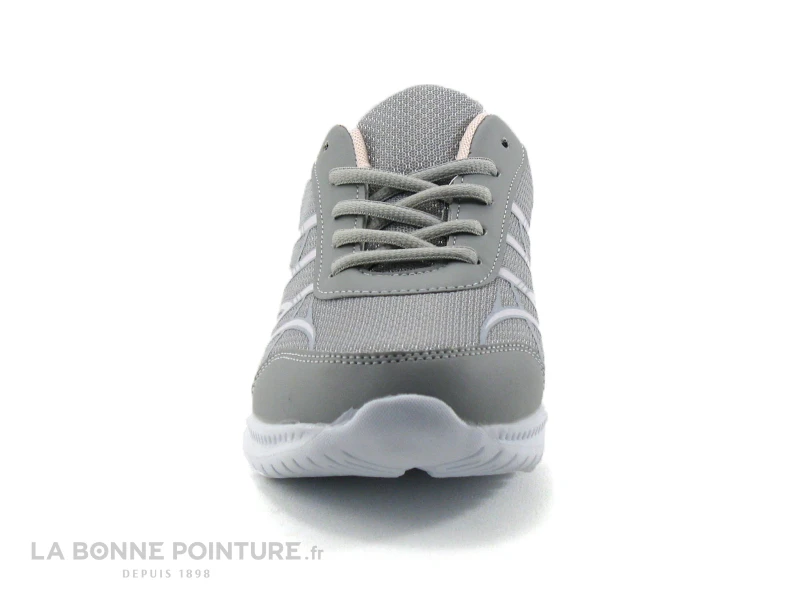 Run Away FIORELLA Gris Rose - Basket Sport Femme 2 Run Away FIORELLA Gris Rose - Basket Sport Femme â Image 2