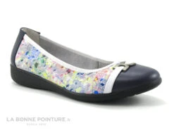 Inea INDIRA Blanc Multicolore - Ballerine Femme -France Chaussure Soldes 2024 cd24607c73b9e66c561f35ea11d5d5ef img 6064.jpg 166825