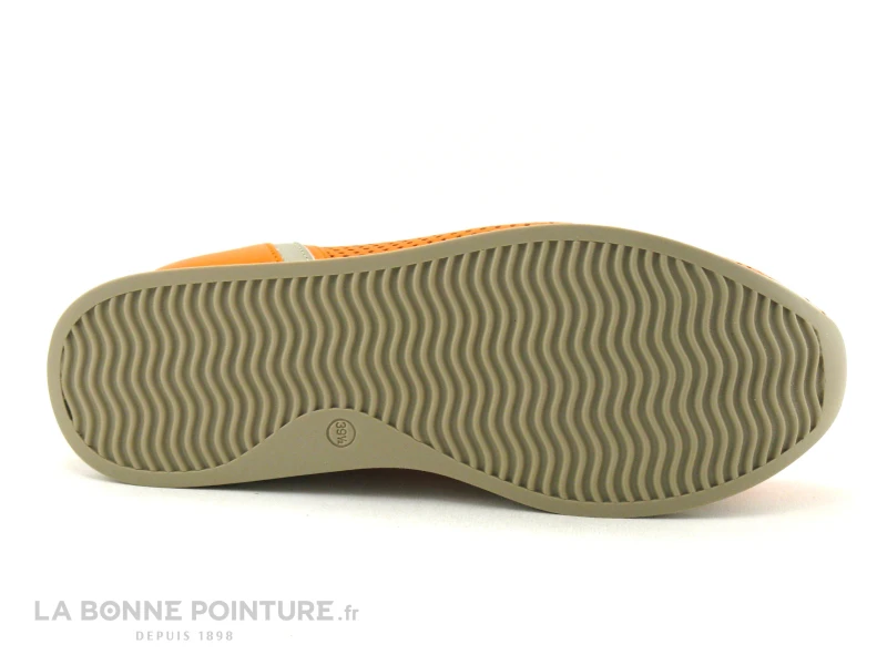 Softwaves CASSIE Mandarine - Mocassin Ajoure - Semelle Compensee 7 Softwaves CASSIE Mandarine - Mocassin Ajoure - Semelle Compensee – Image 7