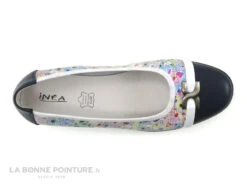 Inea INDIRA Blanc Multicolore - Ballerine Femme -France Chaussure Soldes 2024 cd24607c73b9e66c561f35ea11d5d5ef img 6069.jpg 166824