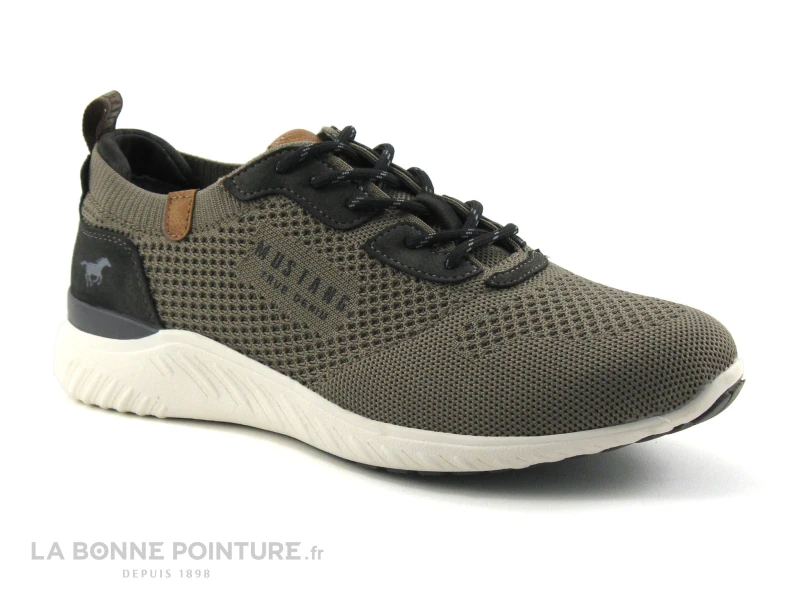 Mustang 4132-309-306 Cafe - Basket Homme Maille Marron 5 Mustang 4132-309-306 Cafe - Basket Homme Maille Marron – Image 5