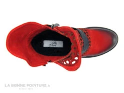 Lily Mood 050 5601 Red Nubuck - Bottine Rouge Hexagones -France Chaussure Soldes 2024 cd24607c73b9e66c561f35ea11d5d5ef img 6111.jpg 154804