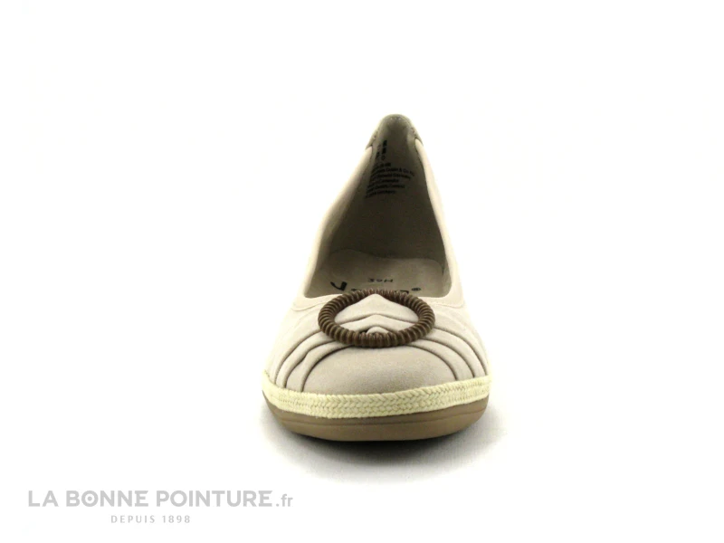 Jana 8-22161-20 - Ballerine Beige Femme 2 Jana 8-22161-20 - Ballerine Beige Femme – Image 2