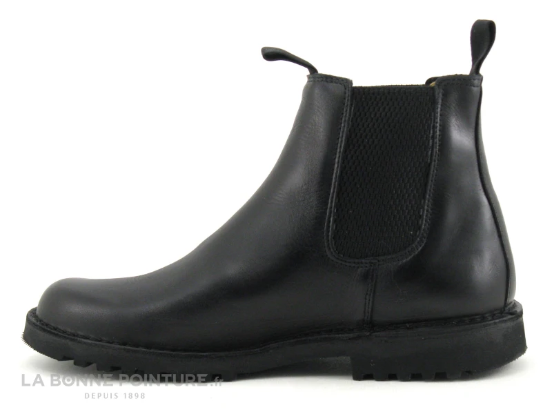 Smann HALLE Primo - 0226-0103 - Boots Chelsea Homme Cuir Noir 3 Smann HALLE Primo - 0226-0103 - Boots Chelsea Homme Cuir Noir – Image 3