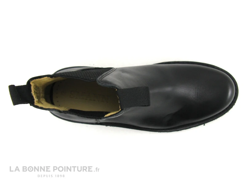 Smann HALLE Primo - 0226-0103 - Boots Chelsea Homme Cuir Noir 6 Smann HALLE Primo - 0226-0103 - Boots Chelsea Homme Cuir Noir – Image 6