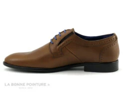Franzini 3044B - Chaussure Habillee Homme Marron Clair - Lacet Bleu -France Chaussure Soldes 2024 cd24607c73b9e66c561f35ea11d5d5ef img 6193.jpg 179044