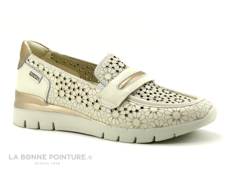 Pikolinos CANTABRIA W4R-6518C1-909 Nata - Mocassin Femme 1 Pikolinos CANTABRIA W4R-6518C1-909 Nata - Mocassin Femme