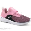 Puma COMET 2 Rose - Basket Fille Avec Elastique Et Scratch