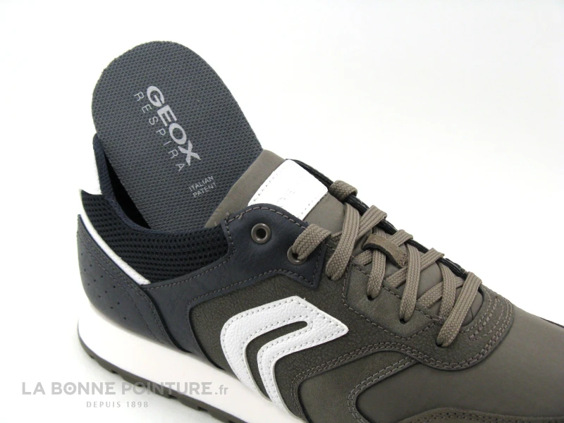 Geox U25CPA PONENTE - Marron - Bleu Marine - Basket Ville Homme 5 Geox U25CPA PONENTE - Marron - Bleu Marine - Basket Ville Homme – Image 5