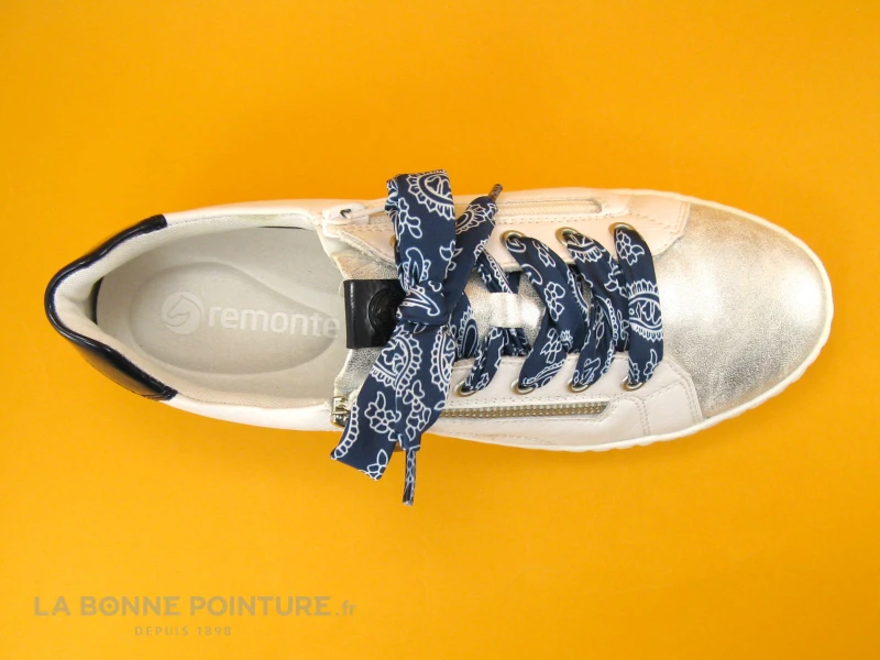 Remonte D5825-80 - Blanc Et Bleu Marine - Basket Mode Femme 6 Remonte D5825-80 - Blanc Et Bleu Marine - Basket Mode Femme – Image 6