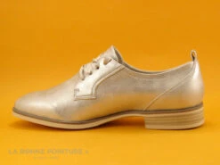 Tamaris 1-23204-20 Light Gold - Derby Femme Metallise 9 Tamaris 1-23204-20 Light Gold - Derby Femme Metallise -France Chaussure Soldes 2024 cd24607c73b9e66c561f35ea11d5d5ef img 6454.jpg 181698