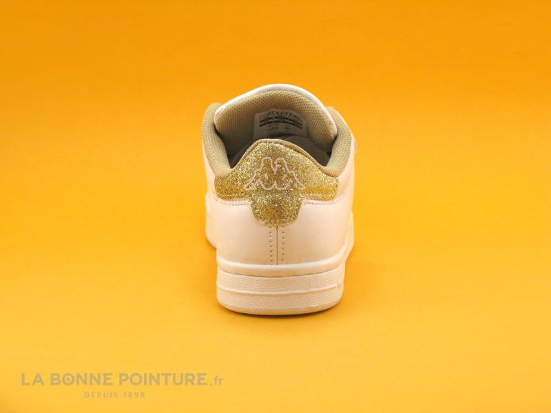 Kappa PALAVELA 30362U0 White Natural Beige - Basket Enfant 4 Kappa PALAVELA 30362U0 White Natural Beige - Basket Enfant – Image 4