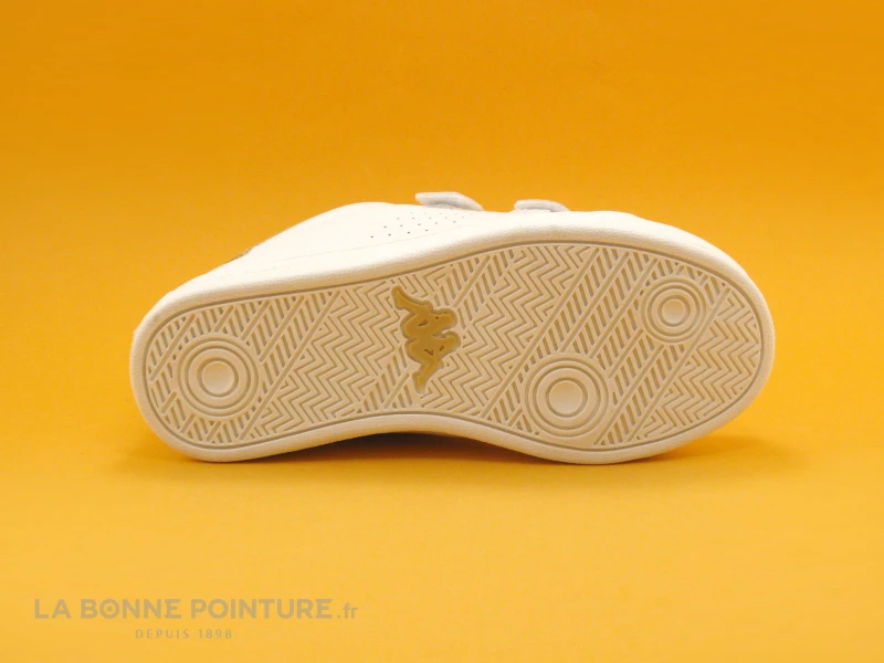 Kappa PALAVELA 30362U0 White Natural Beige - Basket Enfant 7 Kappa PALAVELA 30362U0 White Natural Beige - Basket Enfant – Image 7