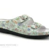Pedi Girl WELL DB Amande - Fleuri - Mule Confort Femme Reglable