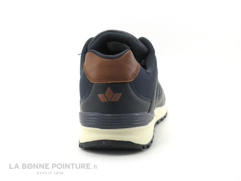 Lico MAREK SLIPPER Marine Marron - Basket Homme Sans Lacet 4 Lico MAREK SLIPPER Marine Marron - Basket Homme Sans Lacet – Image 4