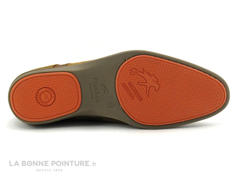 Fluchos F1451 Fabio Afelpado Antilope - Chaussure Derbi Homme 7 Fluchos F1451 Fabio Afelpado Antilope - Chaussure Derbi Homme – Image 7