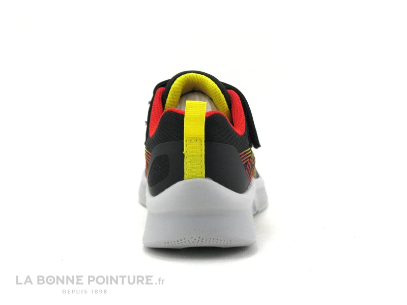 Skechers Microspec TEXLOR Black Red 403770L - Basket Noire GARCON 4 Skechers Microspec TEXLOR Black Red 403770L - Basket Noire GARCON – Image 4