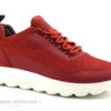 Geox SPHERICA - U35BYA Red - Basket Homme Rouge Bordeaux