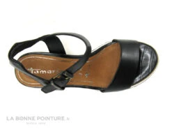 Tamaris 1-28015-26 001 Black - Sandale Noire Talon Haut Compense -France Chaussure Soldes 2024 cd24607c73b9e66c561f35ea11d5d5ef img 6749.jpg 155530