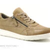 Jana 8-23750-26 Beige - Basket Basse Femme - Lacet Et Zip