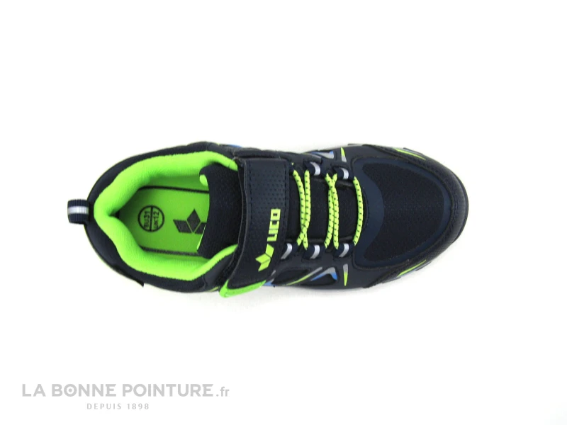 Lico ALLEN VS 420170 Bleu Marine - Turquoise - Lemon - Basket Enfant 6 Lico ALLEN VS 420170 Bleu Marine - Turquoise - Lemon - Basket Enfant – Image 6