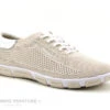 TBS JAZARIA Q7373 - Sneakers Flyknit Eco Pet - Quartz - Femme Beige F